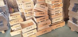 Single wooden box
