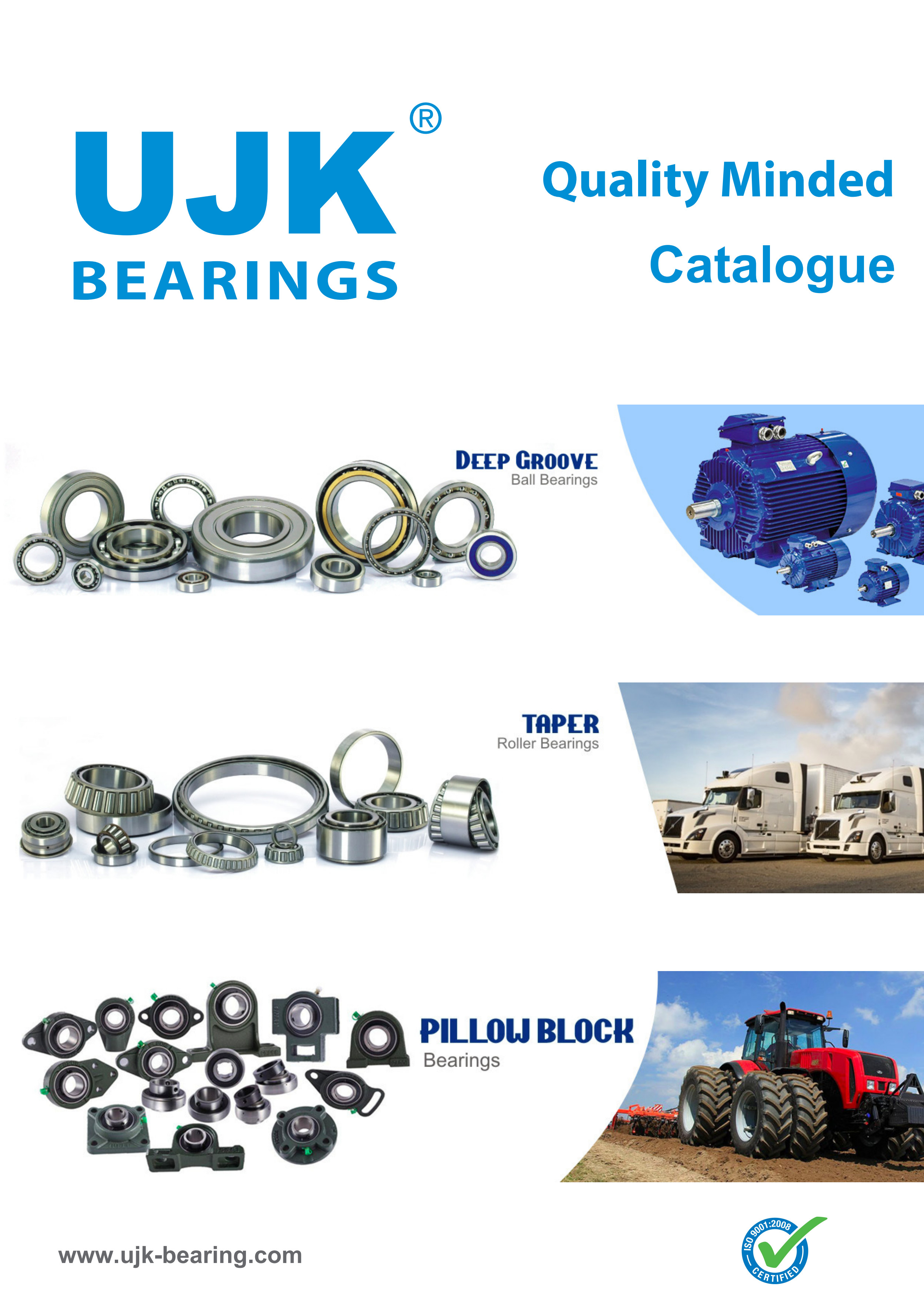 UJK bearing catalogue 2025