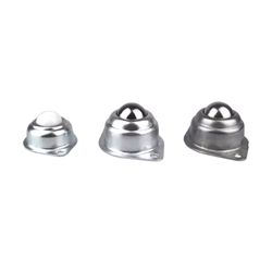 CY-25B Ball Transfer Unit 1" (25.4mm), Carbon Steel / Nylon / Stainless Steel Universal Ball Conveyor Roller Bearings, Press-in Type Mounted Ball Caster for Tra
