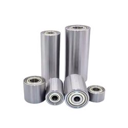Manufacture Custom Aluminum Stainless Steel Conveyor Roller and Polyurethane Roller Bearings for Conveyor Belt Material Handing