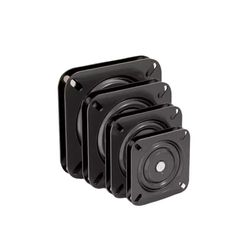 Modern Industrial 24-Inch Aluminum Lazy Susan Turntable Bearings 360 Degree Rotating Swivel Plate Slewing Bearings for Home