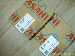 NSK Fyh NTN Asahi UCP205 Ucf206 UCFL207 UCT208 UC210 Pillow Block Bearing Steel and Iron Material for Agricultural Machinery