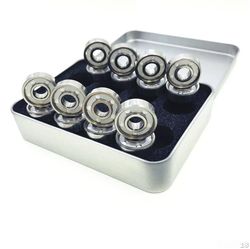 Ujk Swiss Ceramic Bearings 608-2RS PRO Grade Precision Matched Skate Competitions