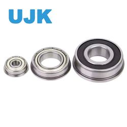 Flanged Ball Bearings Mf95zz Open 5X9X10.2X2.5X0.6 Mf95zz Zz 5X9X10.2X3X0.6 for Dial Indicator Plungers Linear Stage Lead Screw Ends
