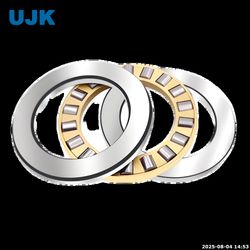 Single Row 81100 81101 81102 81103 81104 81105 81106 81107 81108 81109 M Brass Cage Ujk Cylindrical Roller Thrust Bearing
