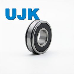 Ujk 6000 Electric Motor Ball Bearings, Ball Cage Bearing C3 Clearance Sealed for Fans, Pumps and Small Appliance Applications
