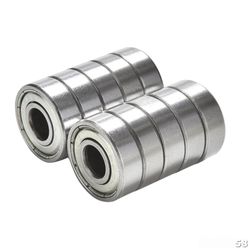 Ujk Ball Bearings 5mm G10 Chrome Steel Miniature Watch Repair Model Engineering RC Bearings