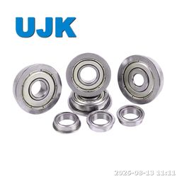 Flanged Steel Ball Bearings Mf106zz Open 6X10X11.2X2.5X0.6 Mf106zz Zz 6X10X11.2X3X0.6 for Wiper Motor Linkages Steering Column Tilt Mechanisms