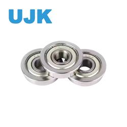 Miniature Flange Bearings F686zz Open 6X13X15X3.5X1 F686zz Zz 6X13X15X5X1.1 for Seat Adjuster Gearboxes Power Window Regulator Guides