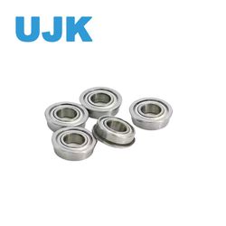 Waterproof Flange Bearings F624zz Open 4X13X15X5X1 F624zz Zz 4X13X15X5X1 for Conveyor Belt Edge Guides Indexing Table Locating Pins