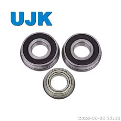 Flanged Ball Bearings Mf128zz Open 8X12X13.2X2.5X0.6 Mf128zz Zz 8X12X13.6X3.5X0.8 for Missile Fin Control Servos Satellite Solar Array Deployment Hinges