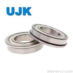 Miniature Flange Bearings F6800zz Open 10X19X21X5X1 F6800zz Zz 10X19X21X5X1 for Collaborative Robot (cobot) Joint Axes Scara Robot Z-Axis Carriages