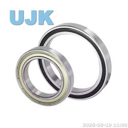 Thin Section Ball Bearings 61808/61808-2RS/61808zz (1000808/1000808 2RS/1000808 ZZ) 40X52X7 0.034kg