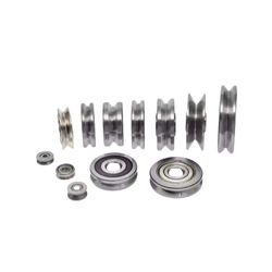 Wire Guides Straightening U Groove Track Roller Bearings 6.5*31.8*8/9.5 Stainless Steel Material U V Type Bearings Hot Selling