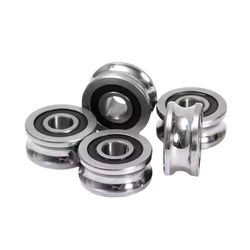 Lfr Guide Roller Bearings Double Row Angular Contact Bearings U Groove Track Roller Bearings Lfr5301 Lfr5301-20 Lfr5302 Lfr5201-12 Lfr5201-14 Lfr5201-10.40 Kdd