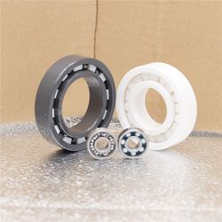 Single and Double Row Ceramic Ball Bearing for Construction Deep Groove Structure Fo Single Row Ceramic Bearing
