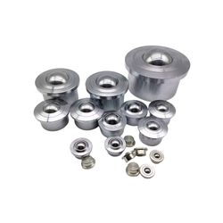 Heavy Duty R053012210 Ball Transfer Unit, Chrome Steel Universal Bull's Eye Wheel Bearing, R0530-122-10 Precision Roller Ball for Industrial Material Handling &