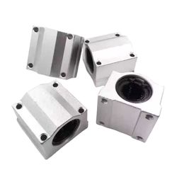 Lmx01/Lmx02/Lmy01-D6 8 10 12 16 20 25 Aluminum Steel Linear Bearing Box Fixed Seat Unit for CNC Machine Machinery Linear Motion