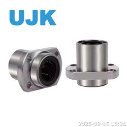Long Using Life Jnsn 20mm Diameter Round Flange Linear Bearing Lmf20uu Lmef20uu Lmf20luu Inline Bearings Pbc Linear Bearings Cheap Linear Bearings