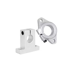 Aluminium Linear Bearing Shaft Support Shf 10 12 13 16 20 25 30 35 40 50 mm