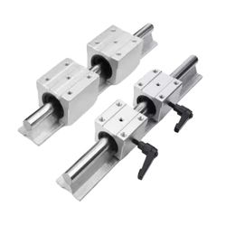 SBR Series Open Type Aluminium Round Linear Guide Block Bearing Unit SBR16luu SBR16uu for SBR16 Linear Rail