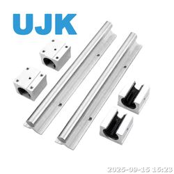 Sbrc12 Linear Guide Aluminum Support Optic Shaft Slide Bearing Precision Steel Cylinder Matching Track Round Linear Guideway Ball Bearing Slides