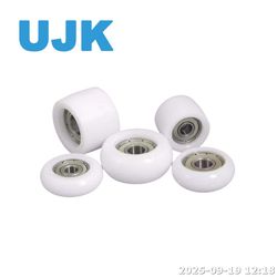 U-Groove Track Wheel Plastic Bearing Pulley Is Pulled by Pulley Sliding Rollers Wheel Circular Tube Track Pulley Plastic Ball Bearings Ball Bearing Track