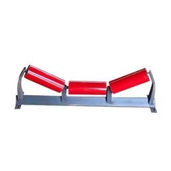 Drum Conveyor Roller for Steel Mill Slag Handling 800°C Heat Resistance Ceramic Coated Surface Conveyor Drum Roller