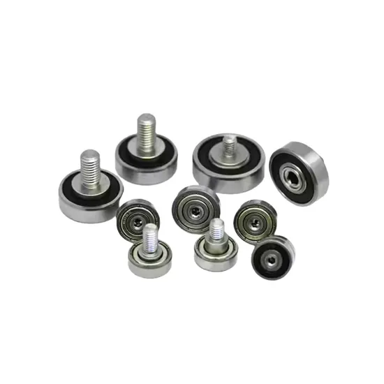 External Thread Bearing with 304 Stainless Steel Screw Bearing Axle Rod Screw Track Small Pulley Guide Wheel Bearing pictures & photos