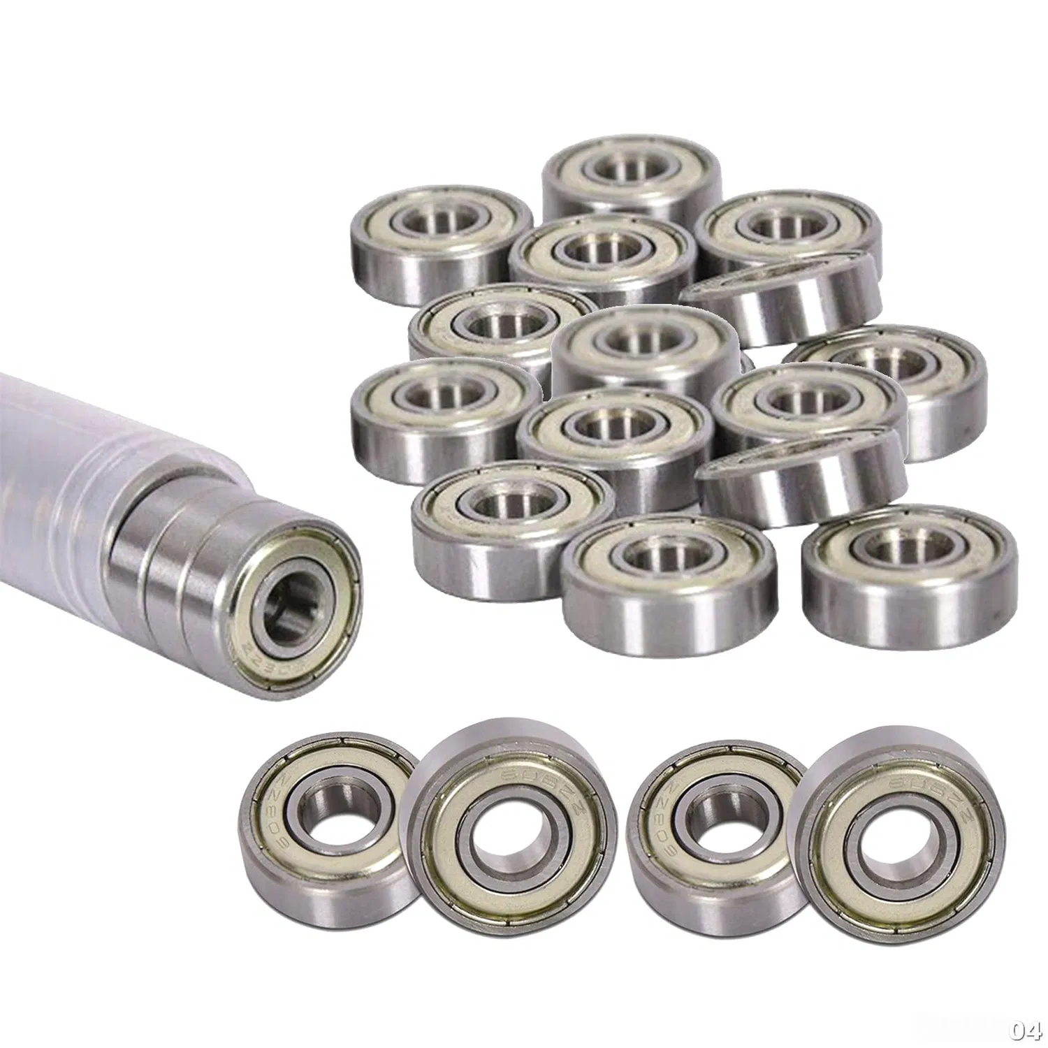 Wholesale Deep Groove Ball Bearings 6800 6801 Micro Bearings Set Chrome Steel Low Noise for Small Motors Instruments pictures & photos