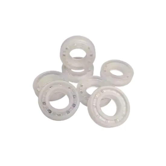 Custom Molded Plastic Covered Bearings with Integrated Gear Core, Precision POM/Nylon Gear Roller for Motion Control, High Speed Deep Groove Ball Bearing with P pictures & photos