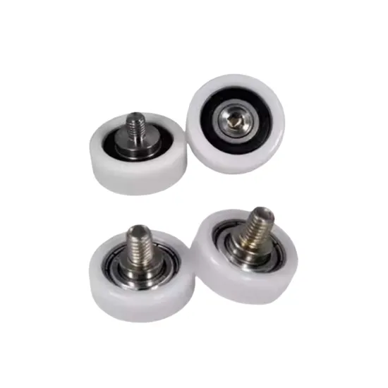 Custom Polyurethane Coated Carbon Steel Roller Unpowered Double Bearing Driven Pulley Natural Color 90A pictures & photos
