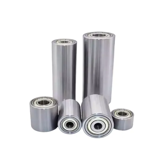 Conveyor Roller Bearings for Steel Idler Conveyor Roller and Bracket New Industrial Belt Conveyor Roller Buffer Durable Carbon Steel Rubber Bearing for Mining C pictures & photos