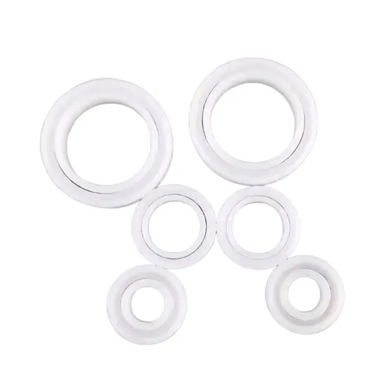 Custom Non-Standard Plastic Coated Bearings, Nylon/POM/PU Wrapped Deep Groove Ball Bearing, OEM/ODM Plastic Roller with Precision Steel Core, Tailored Sizes & S pictures & photos