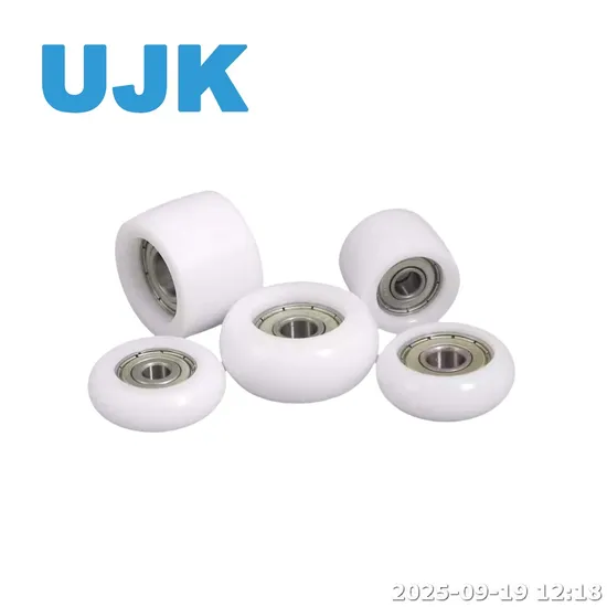 U-Groove Track Wheel Plastic Bearing Pulley Is Pulled by Pulley Sliding Rollers Wheel Circular Tube Track Pulley Plastic Ball Bearings Ball Bearing Track pictures & photos