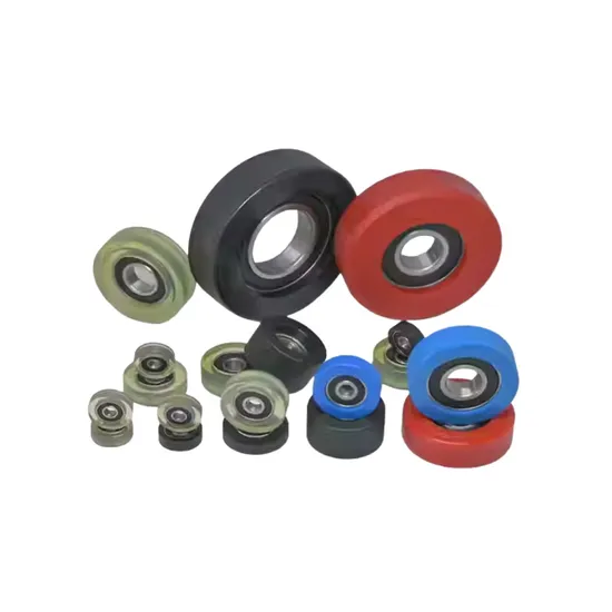 U625zz U626 Nylon Pulley U Groove Ball Bearing Roller Guide Wheel 5X20X7mm 6X40X18mm Double Metal Shielded Chrome Steel Bearings pictures & photos