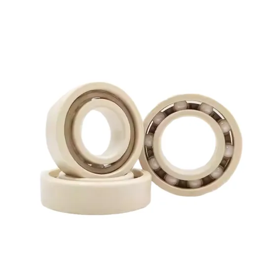 Insulated Non-Magnetic Plastic Bearing 6201 6203 6205, High Strength Peek/PTFE Deep Groove Ball Bearing, Maintenance-Free Oil-Free Bearing with Si3n4/Zro2 Ceram pictures & photos