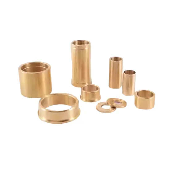 Oilless Self-Lubricating Sleeve Plugged Brass Bearing Carbon Bush Graphite Flange Bronze Bushes Bushing Bearing pictures & photos