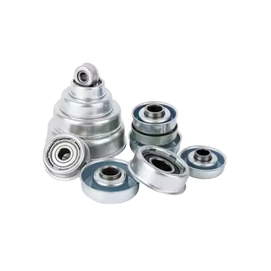 Customized OEM Small Stainless Steel Stamped Flange Bearings for Various Small Wheels pictures & photos