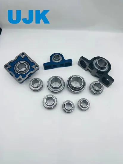 Ujk 100mm Shaft & Pillow Block Bearings UCT210 Set, Ball Bearing Block Carbon Steel for Conveyor Drives pictures & photos