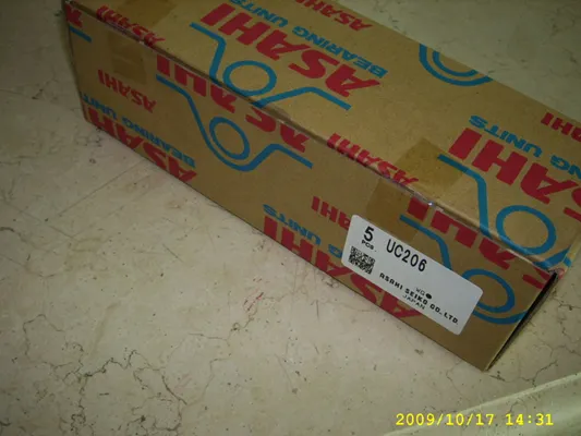 Original Made in Japan Asahi Bearing Units Ucfk204 Housing and Bearing Genuine Asahi Flange Bracket Unit Ucfk204 with Set Screws pictures & photos