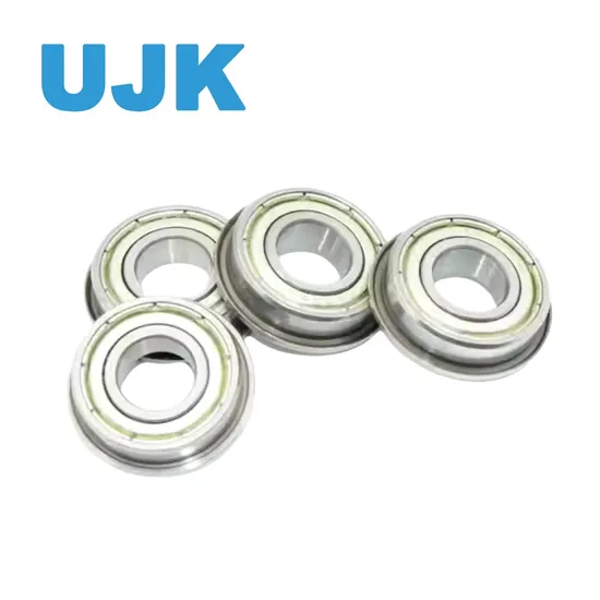 Miniature Flange Bearings F634zz Open 4X16X18X5X1 F634zz Zz 4X16X18X5X1 for Grinder Spindle End Supports Weighing Scale Load Cells pictures & photos