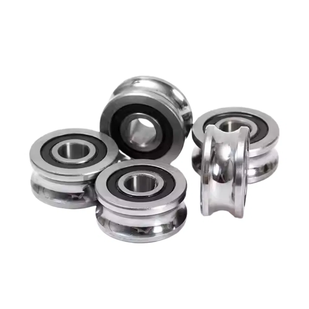 High Precision Sg8 Sg10 Sg12 Sg15 Sg20 Sg25 Double Row U Groove Track Roller Bearing for Embroidery Machine and Linear Block pictures & photos