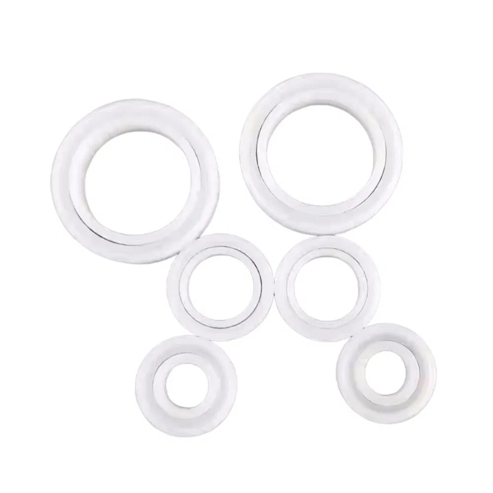 Custom Non-Standard Plastic Coated Bearings, Nylon/POM/PU Wrapped Deep Groove Ball Bearing, OEM/ODM Plastic Roller with Precision Steel Core, Tailored Sizes & S pictures & photos