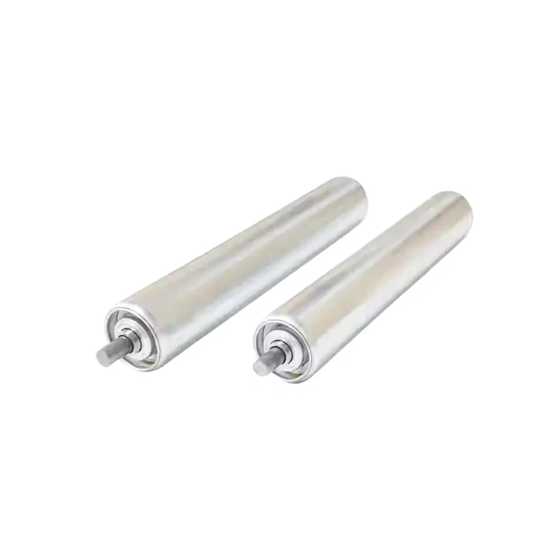 108mm Dia Tube Heavy Duty Conveyor Trough Flat Gravity Rollers Drive Steel Pipe Carrying Transport Roller Idler pictures & photos