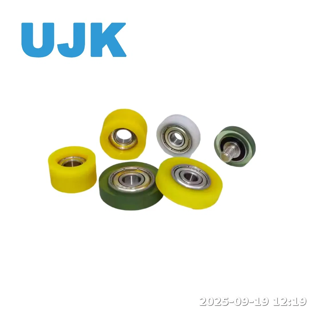 Factory Customized Plastic Nylon Roller Bearing Wheel CNC Processing Plastic Nylon Pulley pictures & photos