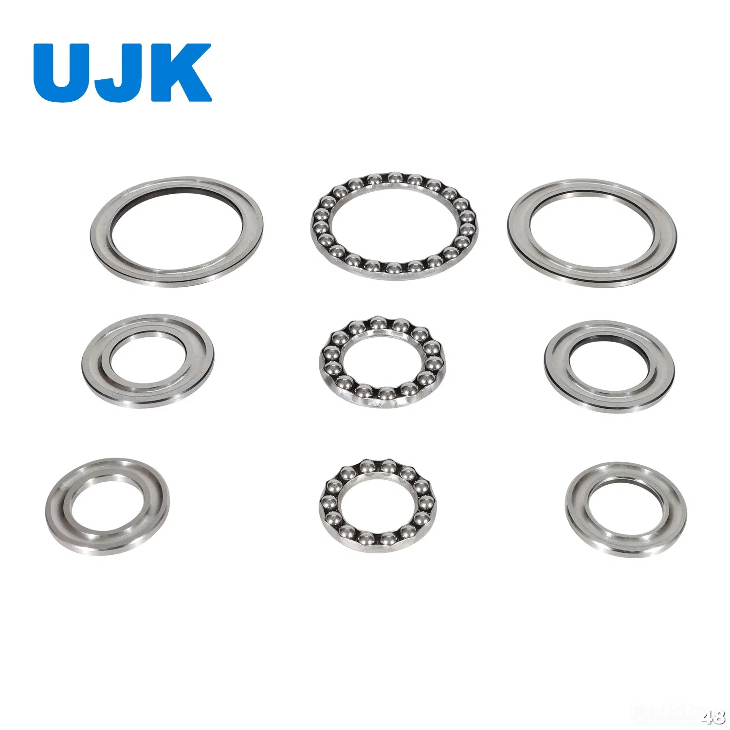 Ujk Thrust Bearing Size Chart - 51100-51200 Series Dimensions pictures & photos