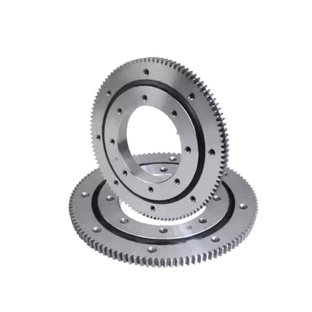 Efficient Performance Excavator Slewing Bearings Outer Gear Turntable Slew Ring Bearing for Medical Robotics pictures & photos