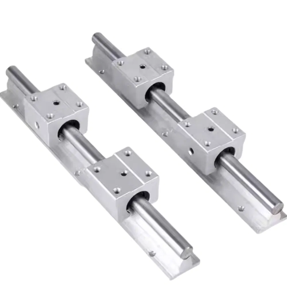 SBR Linear Guide Shaft Support Rail SBR12 SBR16 SBR20 SBR25 SBR30 SBR35, Supported Linear Round Rail with SBR-Uu Linear Block Bearing, Precision CNC Motion Part pictures & photos