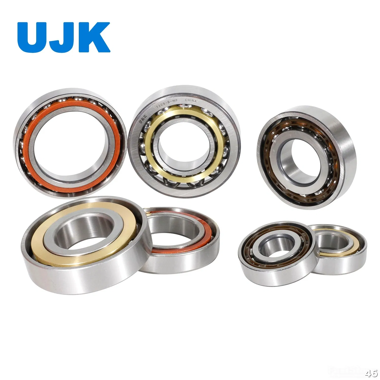 Ujk Machine Tool Bearings 7204b 20X47X14mm - Angular Contact for CNC Bearing Industries pictures & photos